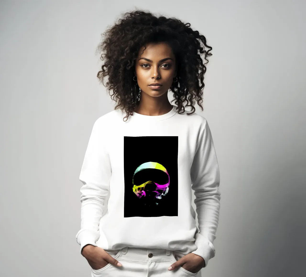 With the lights out Pilot sweatshirt by Three Of The Possessed
