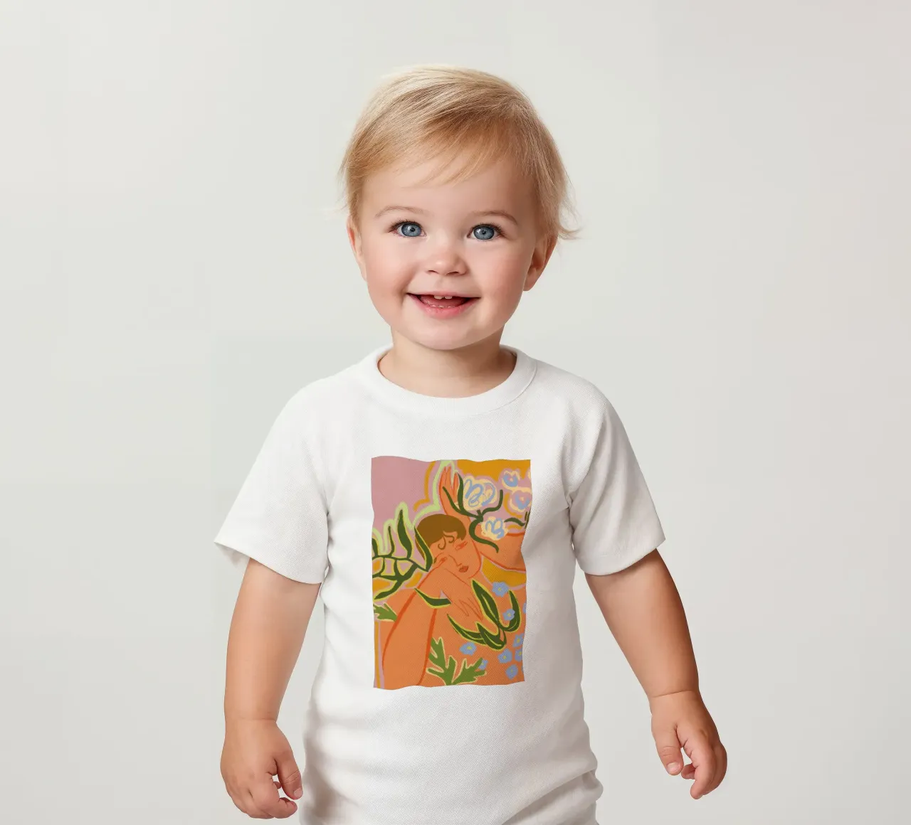 Selflove baby t-shirt by Arty Guava