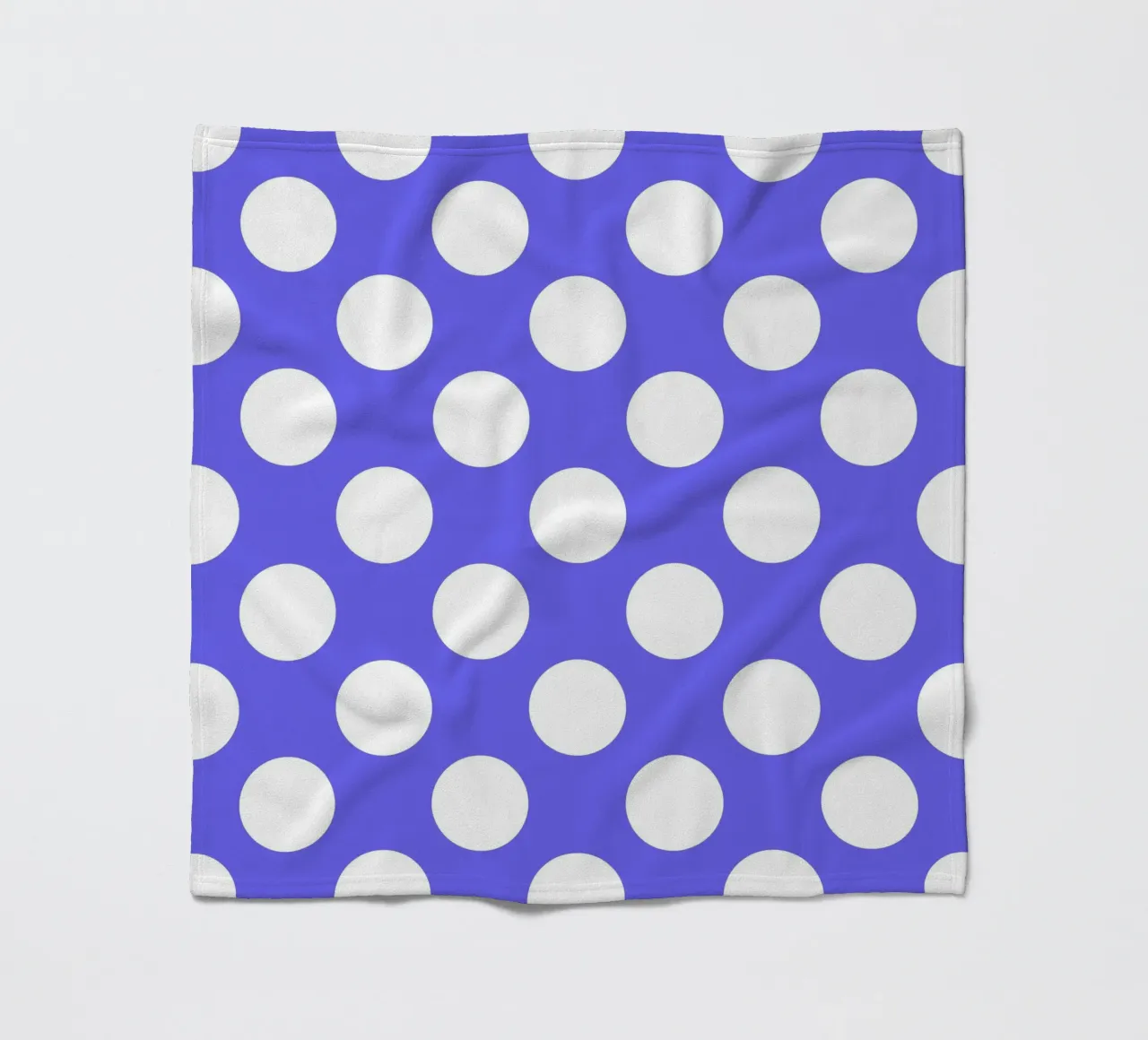 Polka Dots in Violett Fleecedecke von Happy Littles