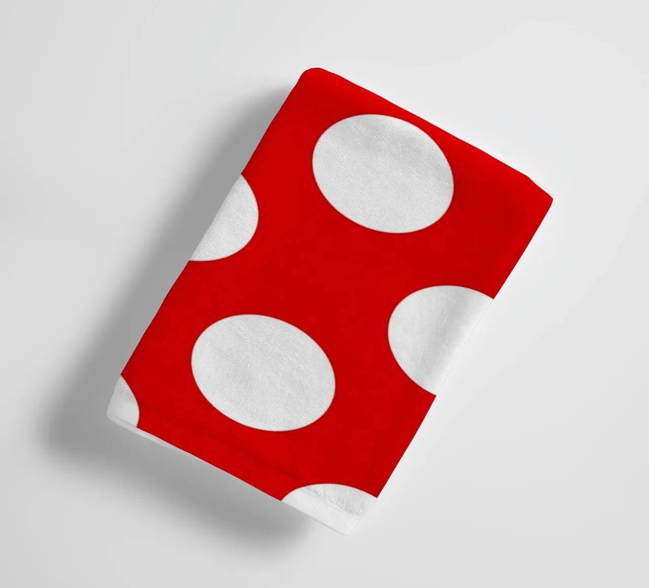 Pois rossi asciugamano da bagno da Happy Littles