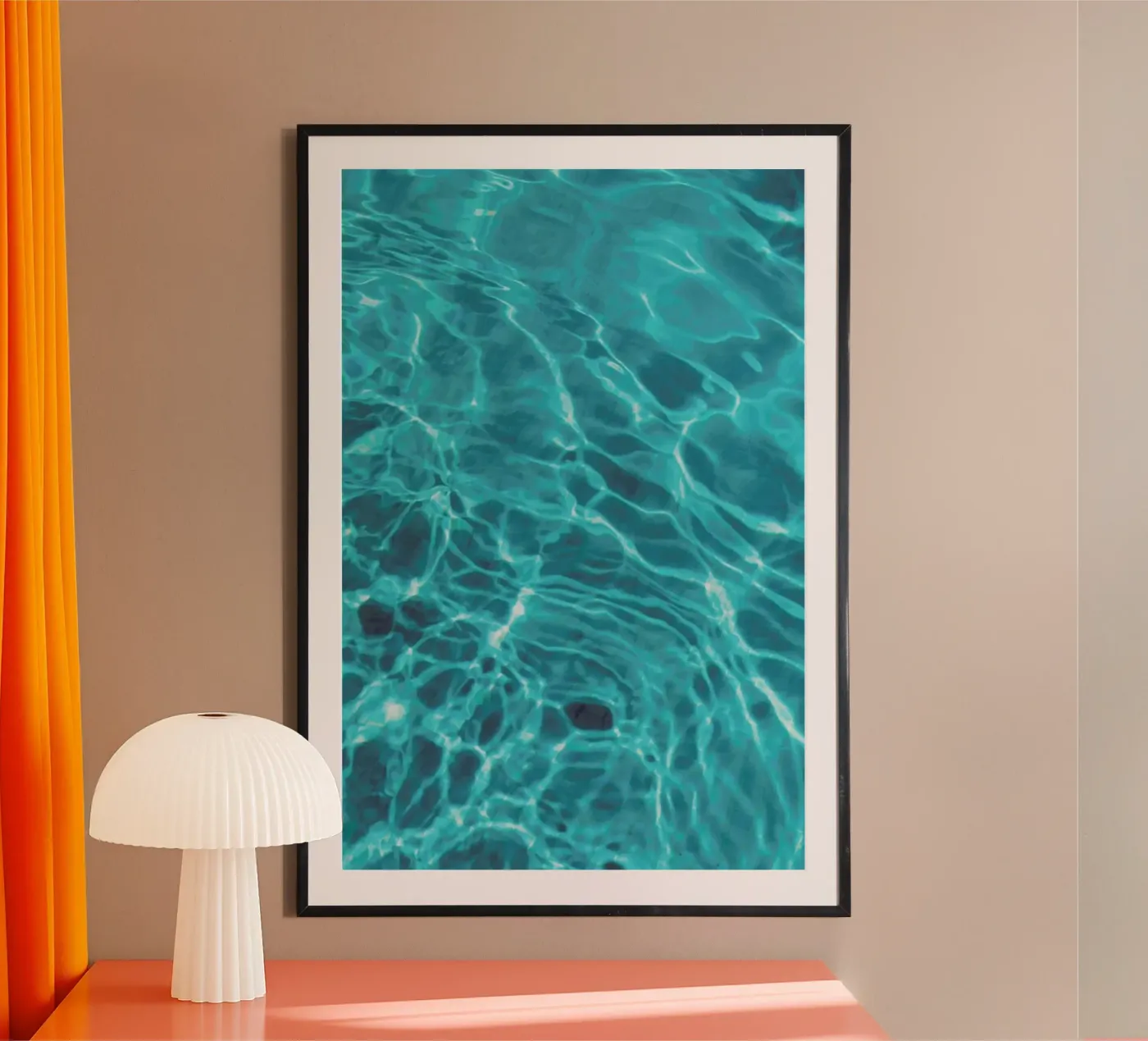 Pool In Summer poster da Sebastian Hilgetag
