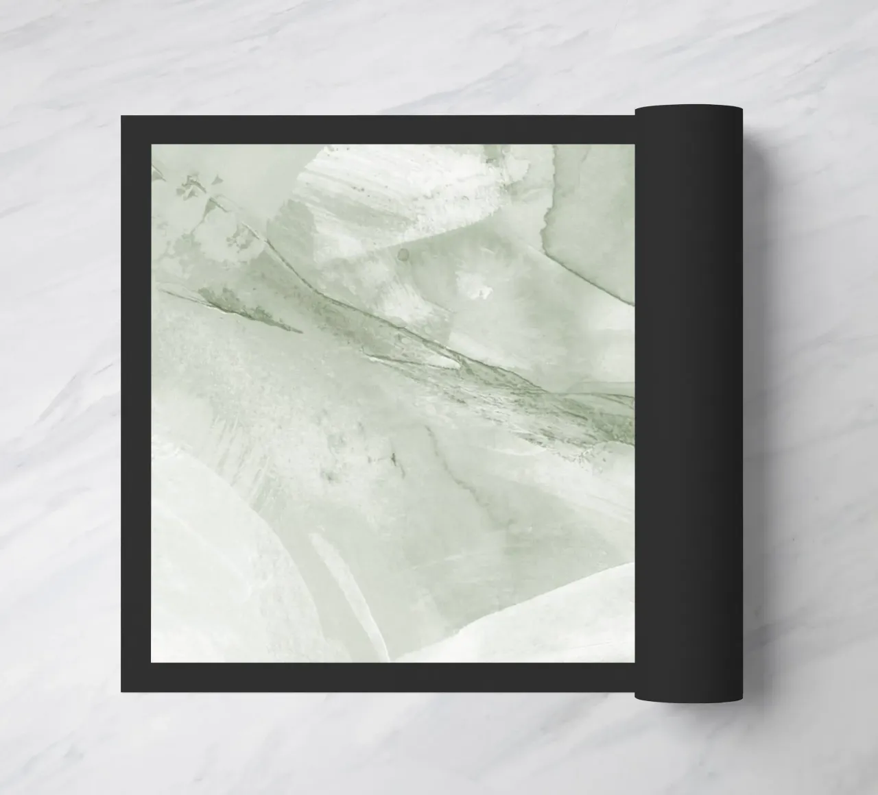 Pennellate di verde 5 zerbino da NouveauPrints