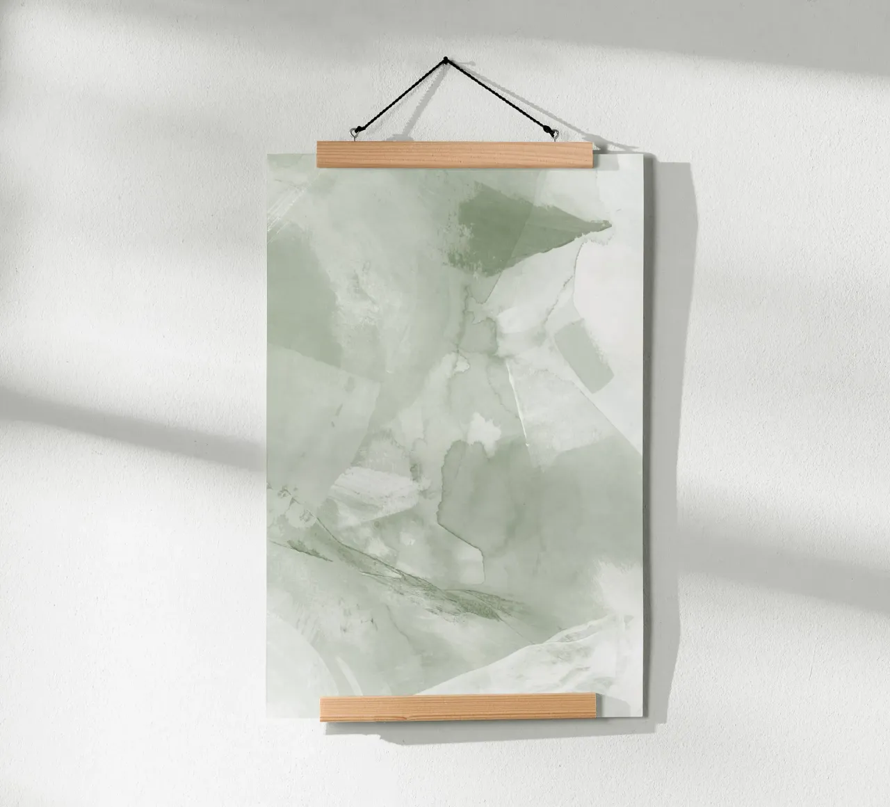 Pennellate di verde 5 carta hahnemühle da NouveauPrints