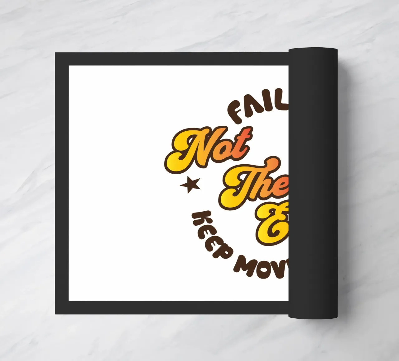 Il fallimento non è la fine - Continuate a muovervi zerbino da Gunawan Rb