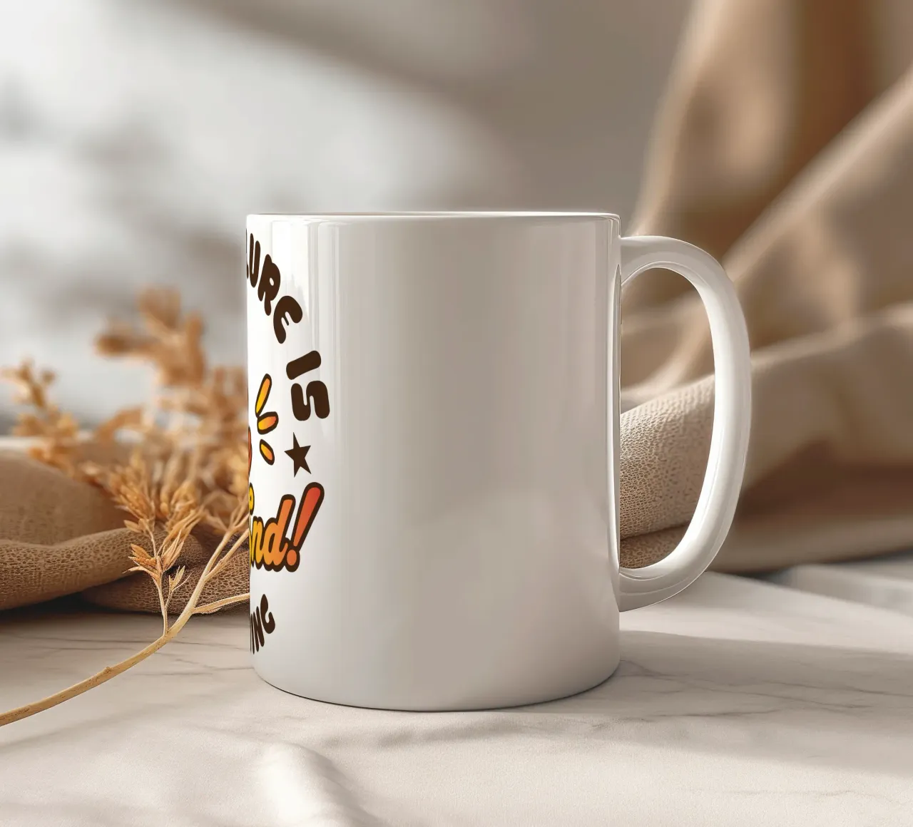 Il fallimento non è la fine - Continuate a muovervi tazza in ceramica da Gunawan Rb