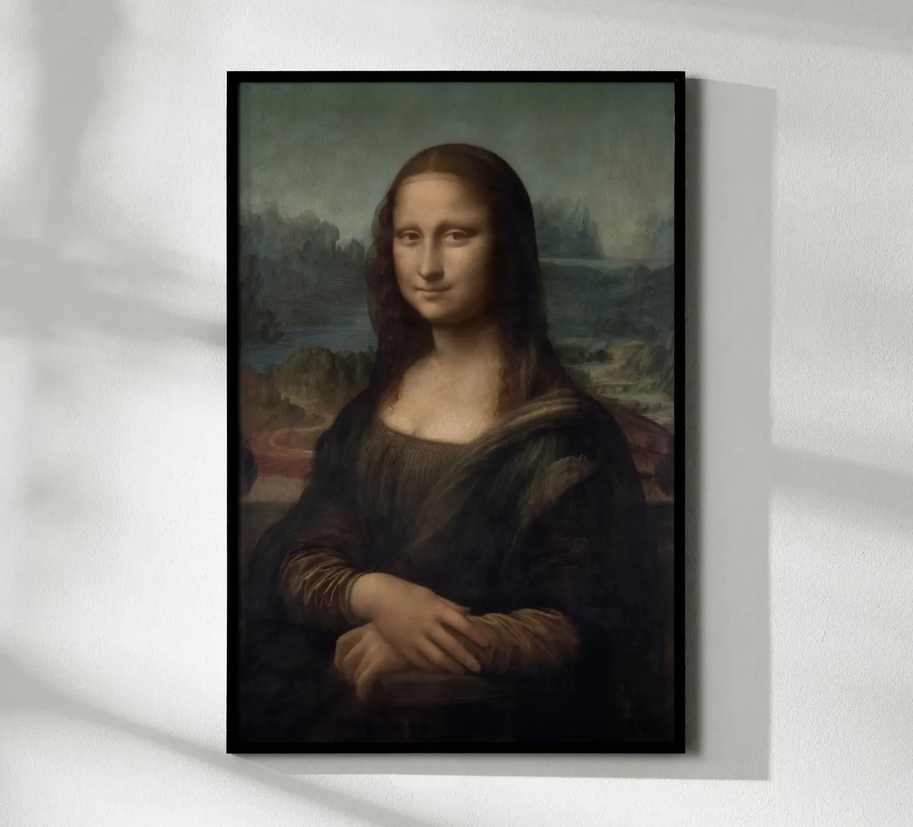 Leonardo da Vinci La Gioconda poster da 50 masterpieces