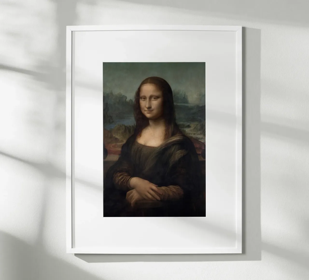 Leonardo da Vinci La Gioconda poster da 50 masterpieces