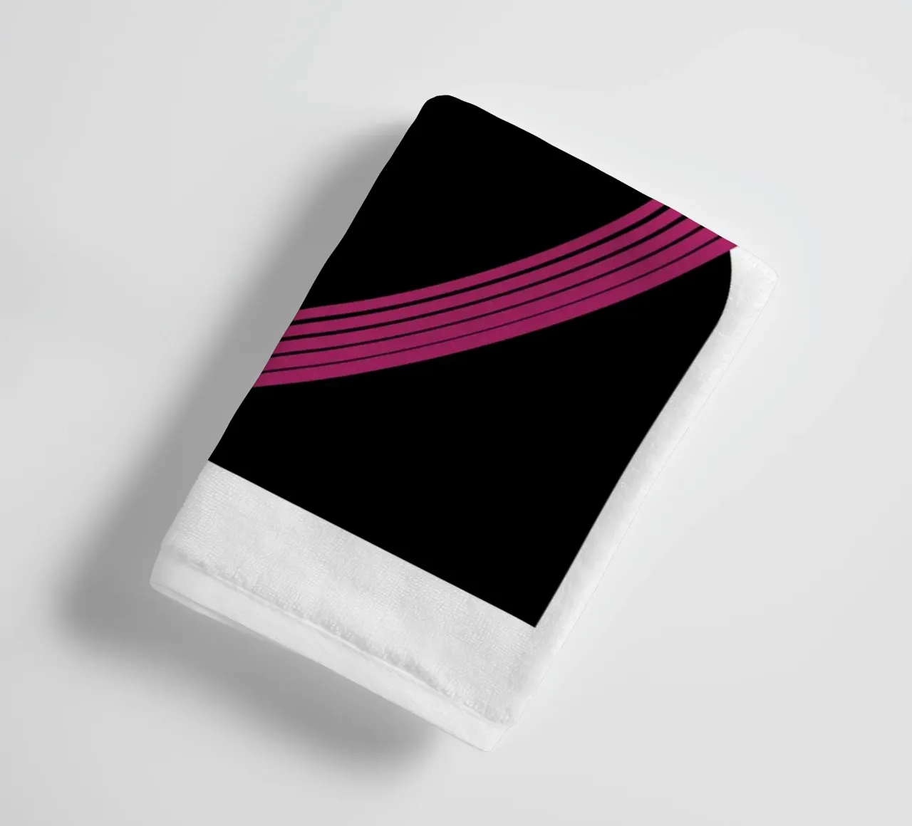 Abstract Archway Serenity - Modern Minimalist Geometric Art towel by NorwesClub