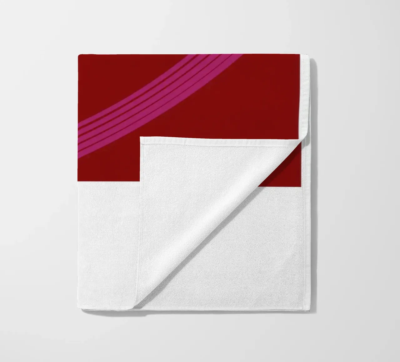 Abstract Archway Harmony - Modern Minimalist Geometric Art P beach towel by NorwesClub