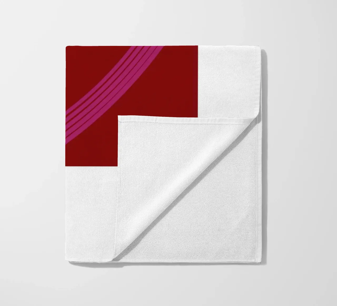 Abstract Archway Harmony - Modern Minimalist Geometric Art P beach towel by NorwesClub