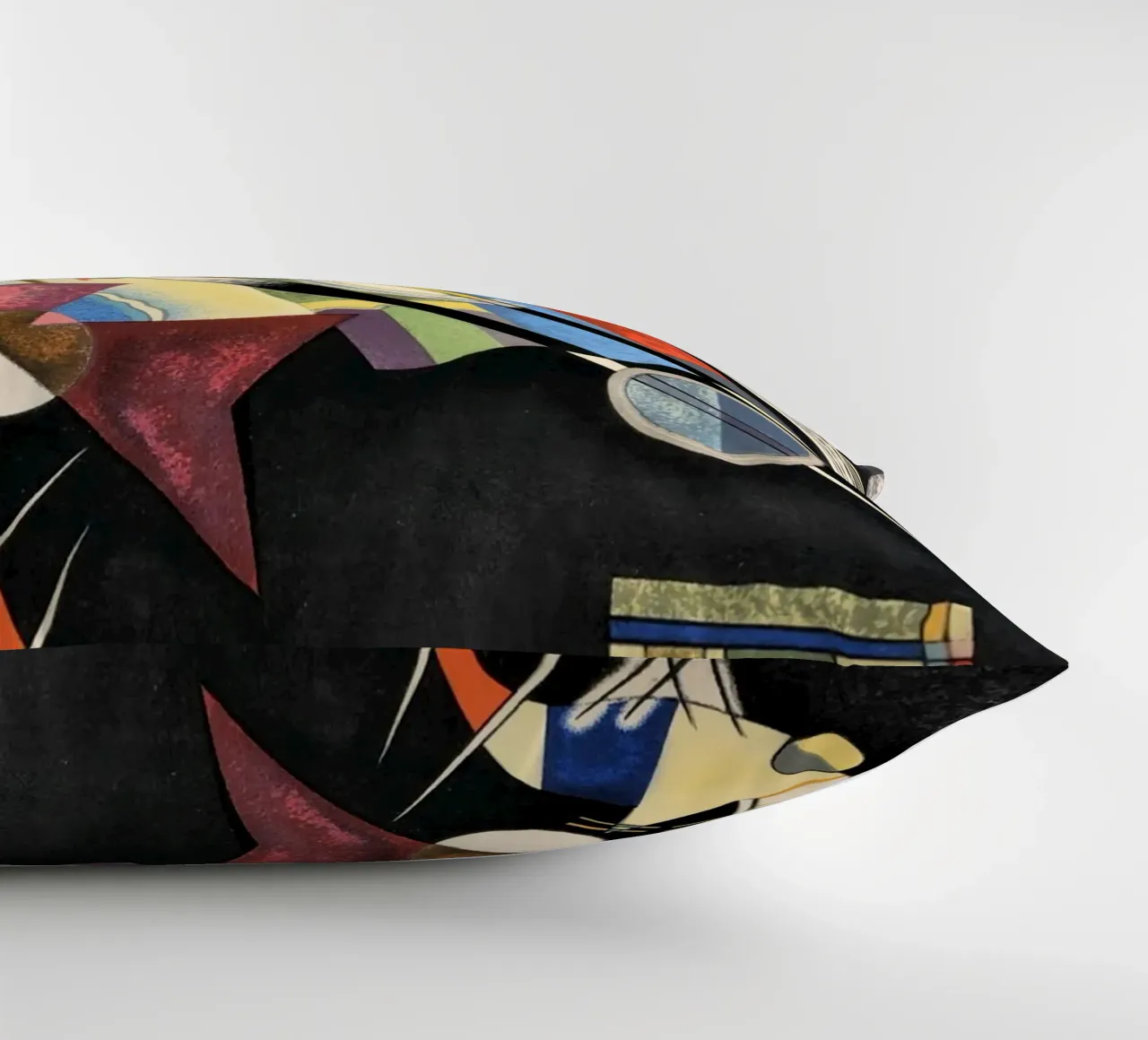 Wassily Kandinsky Accompagnamento in nero cuscino da 50 masterpieces