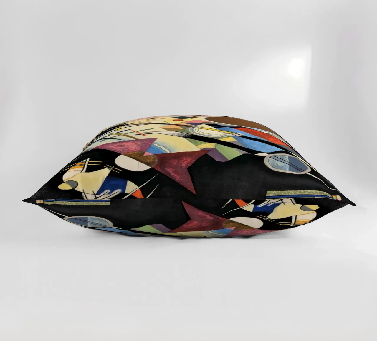 Wassily Kandinsky Accompagnamento in nero cuscino da 50 masterpieces