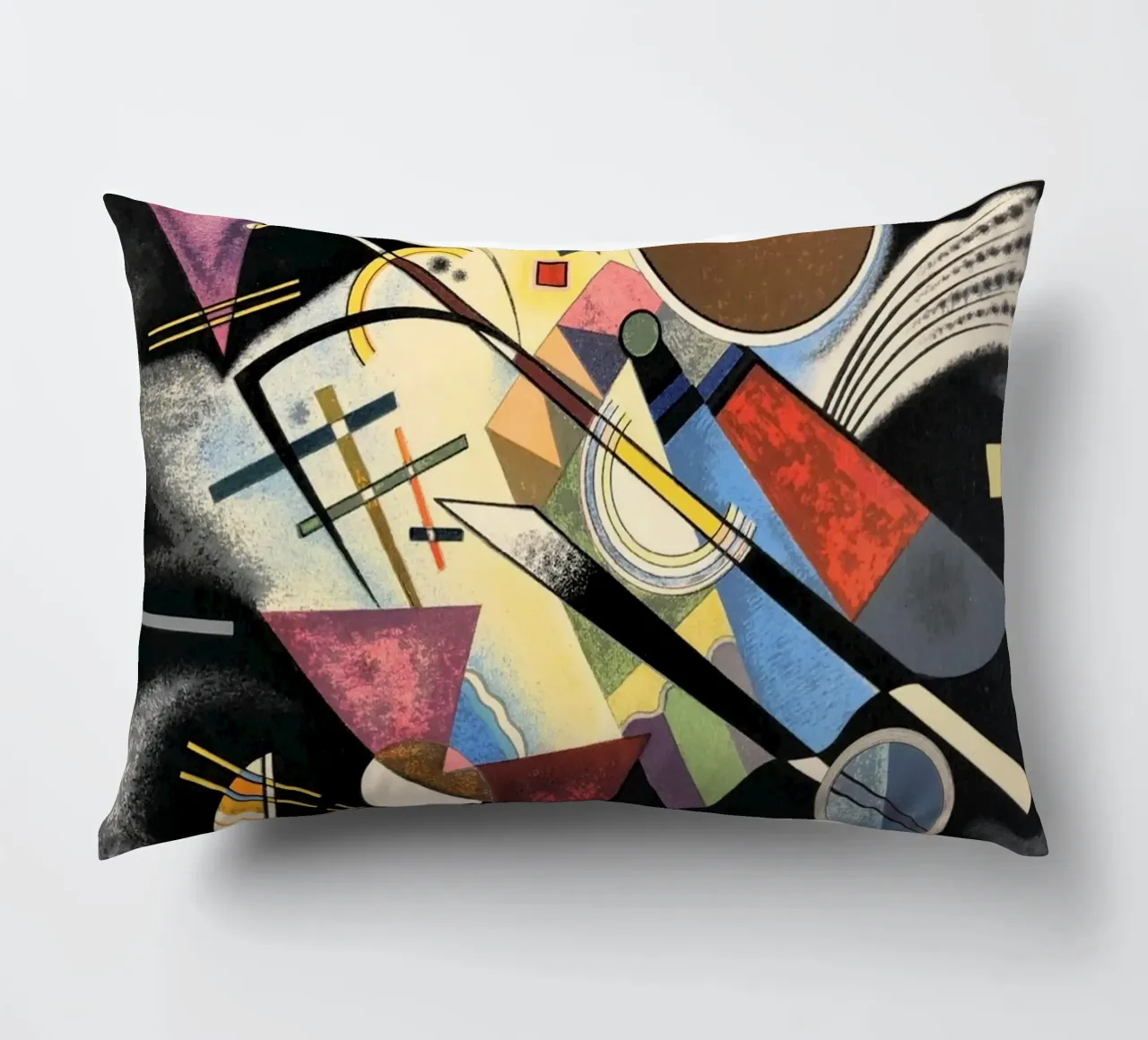 Wassily Kandinsky Accompagnamento in nero cuscino da 50 masterpieces