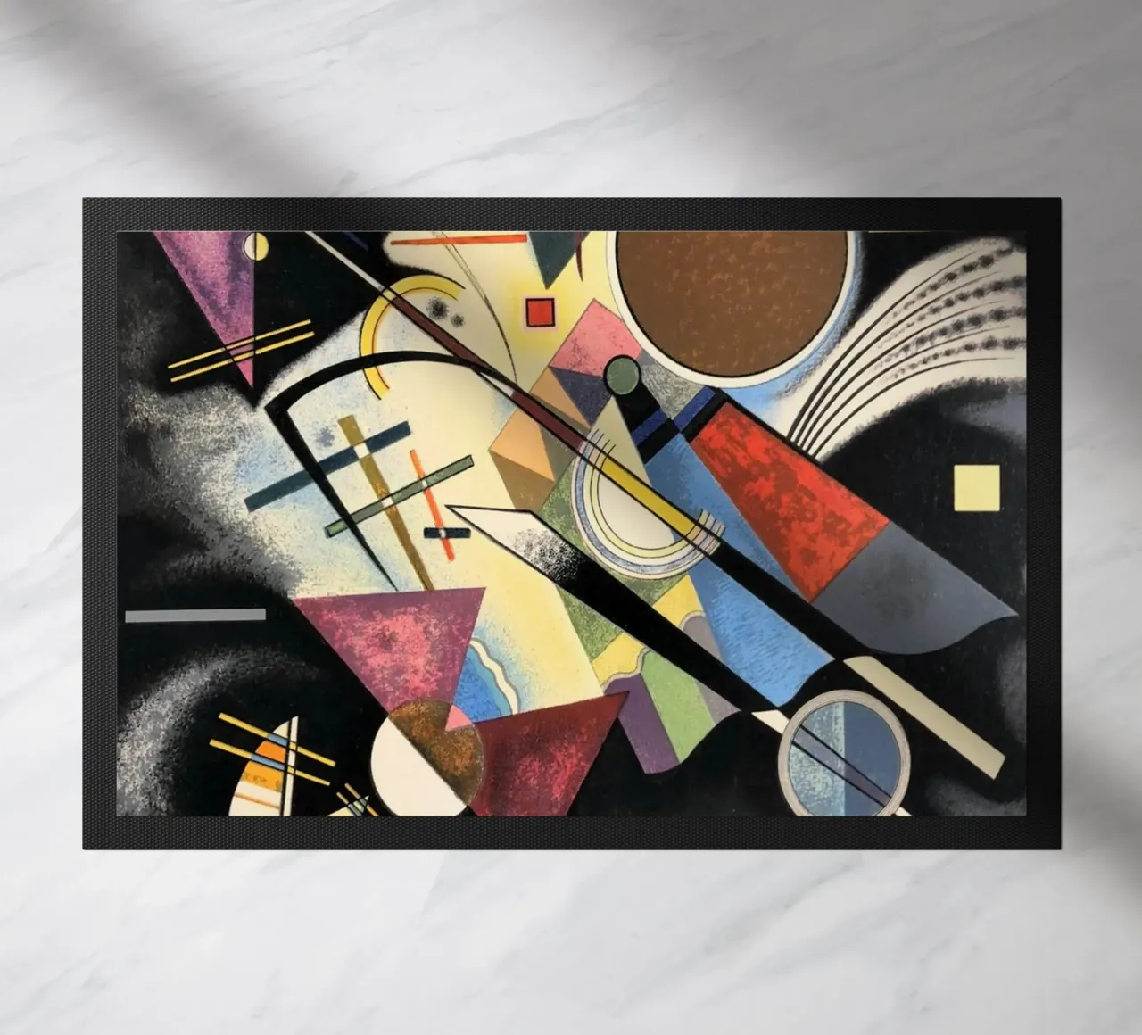 Wassily Kandinsky Accompagnamento in nero zerbino da 50 masterpieces
