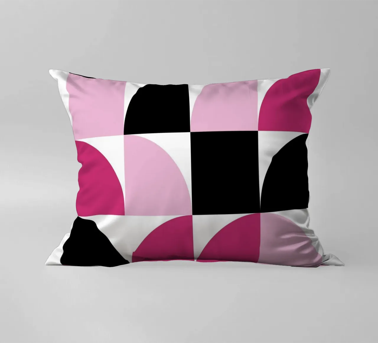 Geometric Delight Pattern - Modern Minimalist Abstract Art P decorative cushion by NorwesClub