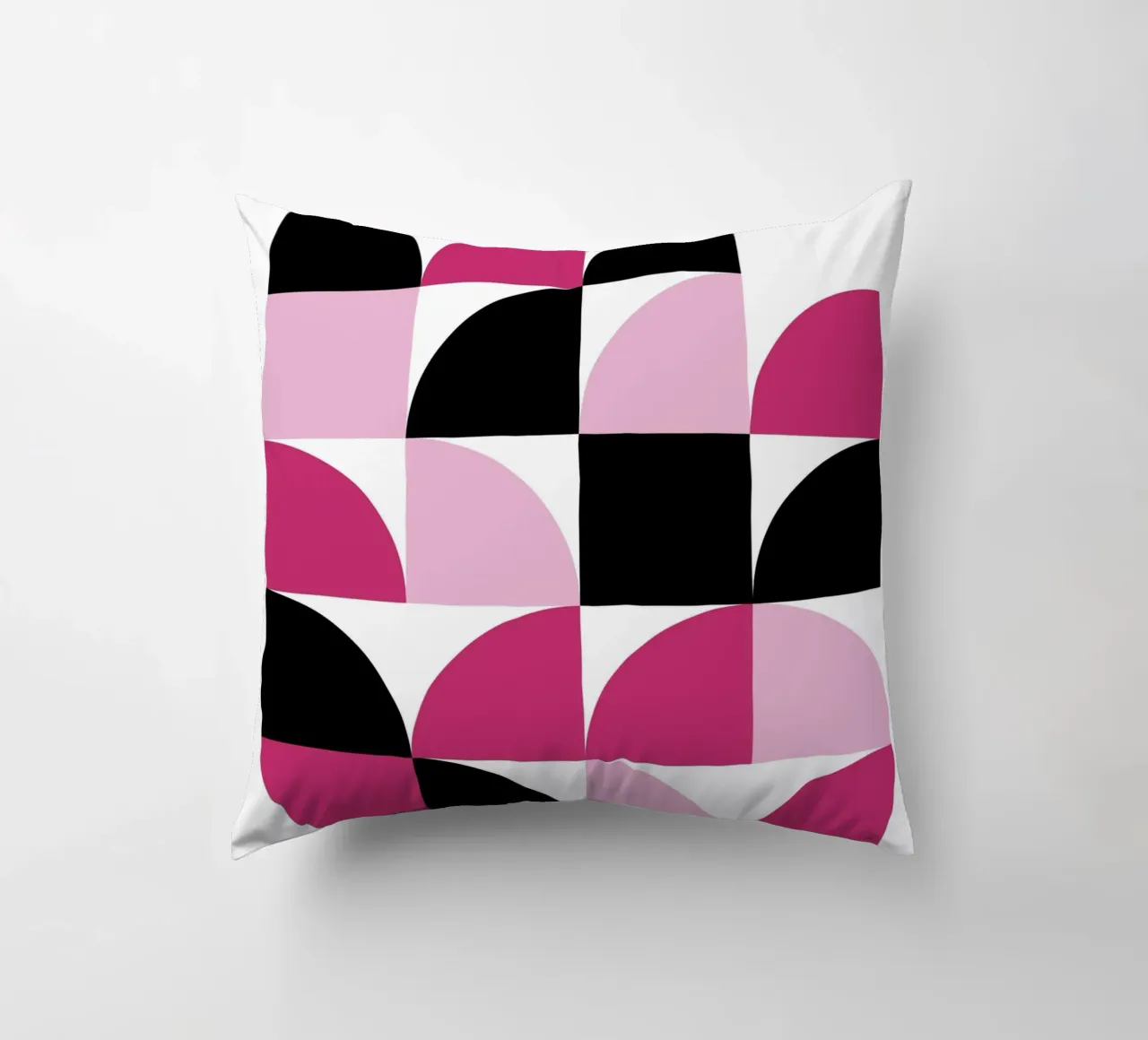 Geometric Delight Pattern - Modern Minimalist Abstract Art P decorative cushion by NorwesClub
