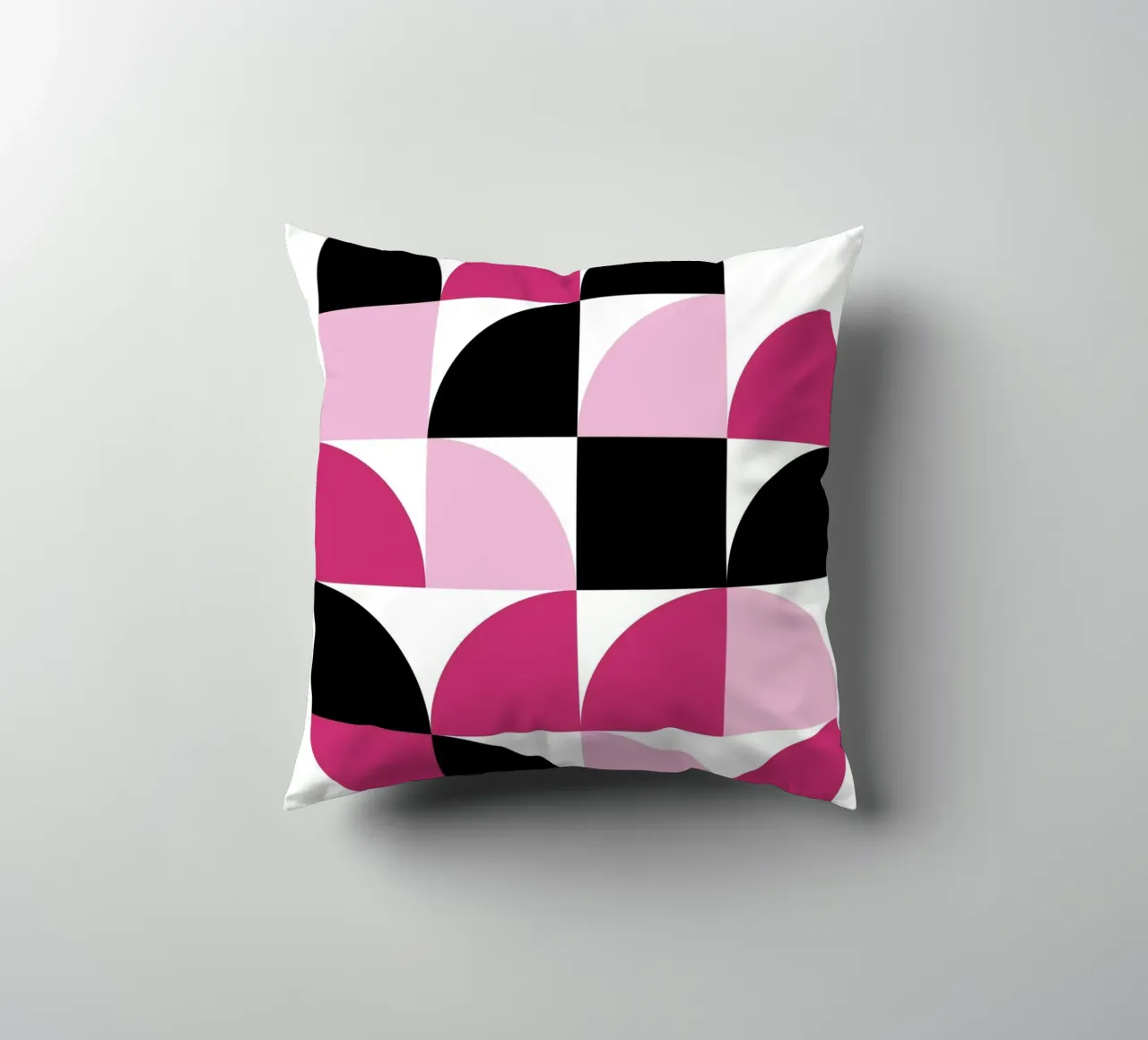 Geometric Delight Pattern - Modern Minimalist Abstract Art P decorative cushion by NorwesClub