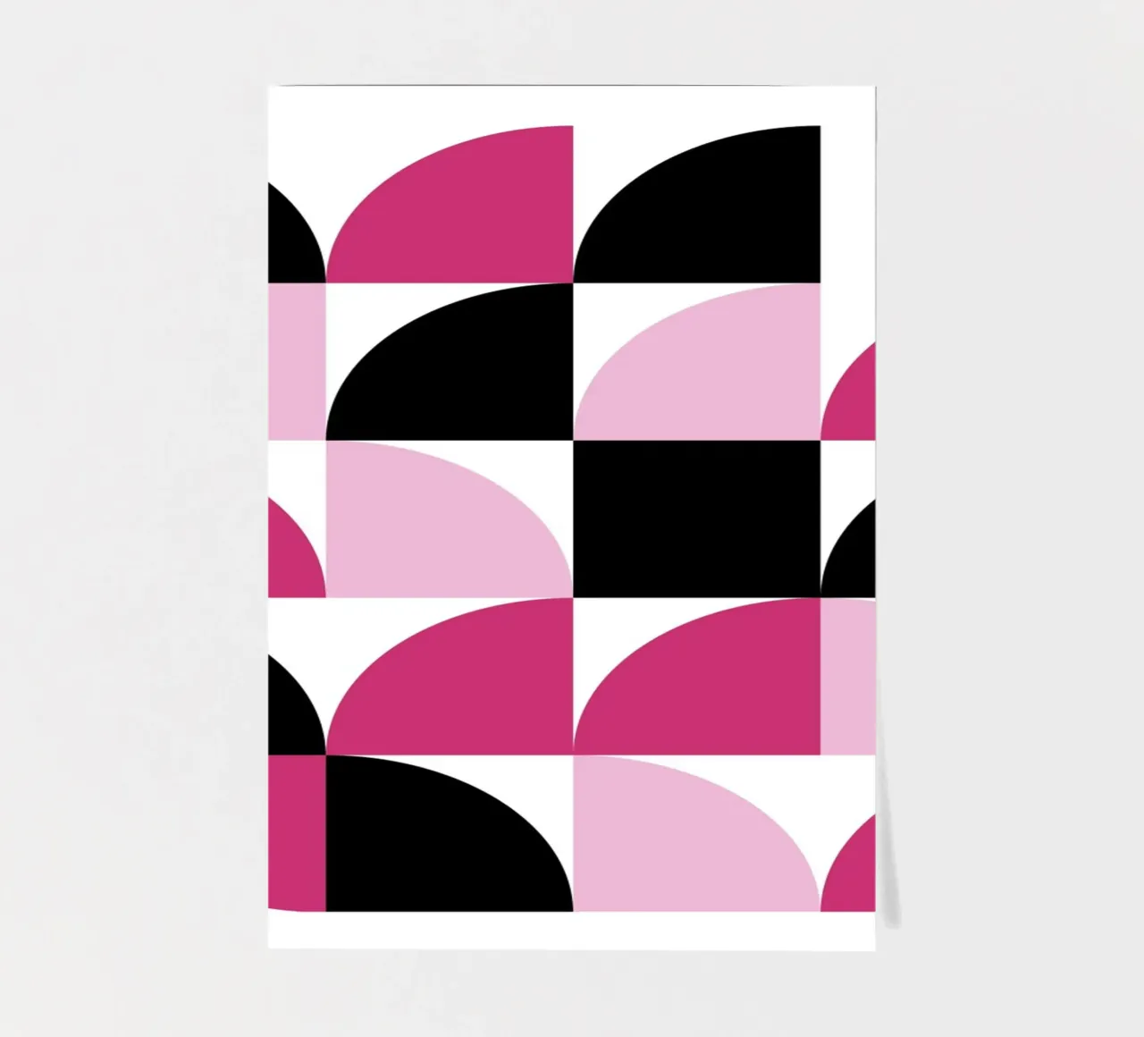 Geometric Delight Pattern - Modern Minimalist Abstract Art P sticker sheet by NorwesClub