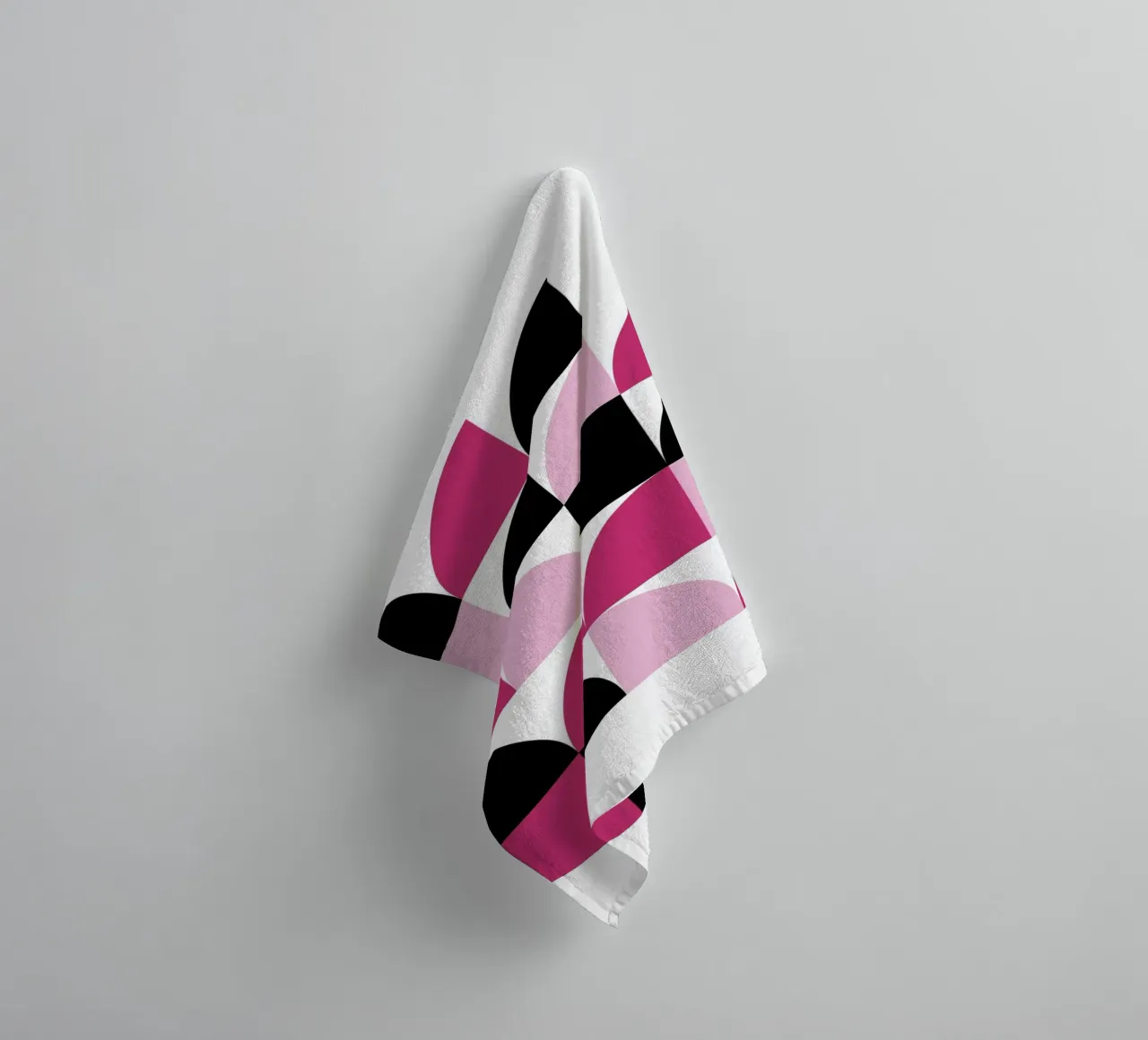 Geometric Delight Pattern - Modern Minimalist Abstract Art P toalla de baño de NorwesClub