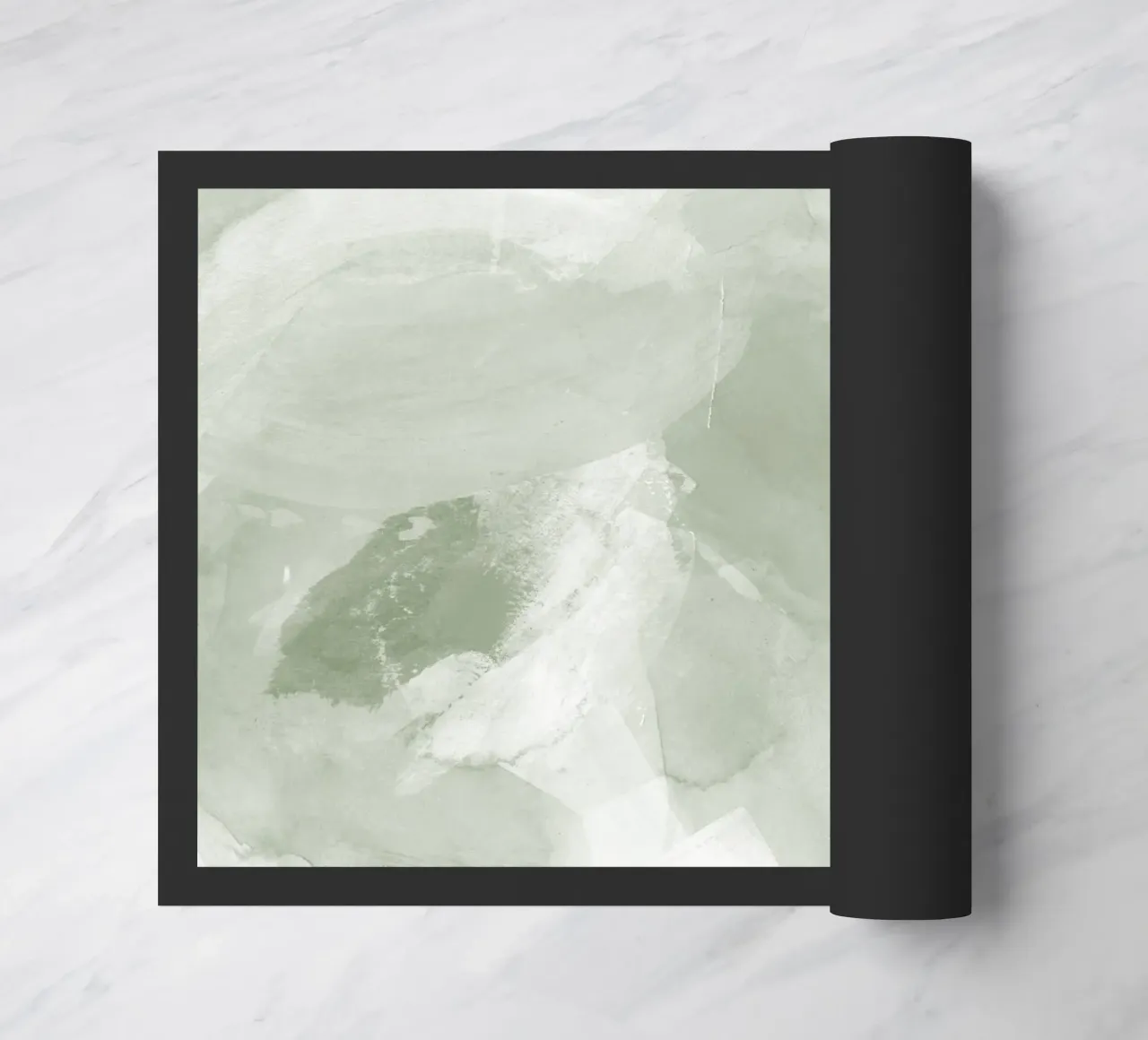 Pennellate di verde 6 zerbino da NouveauPrints