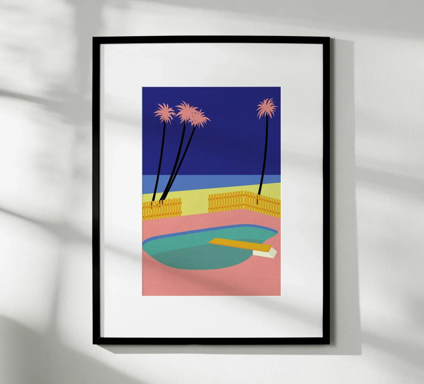 Malibu Beach poster da Rosi Feist