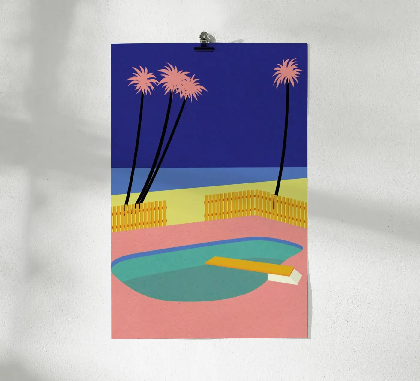 Malibu Beach poster da Rosi Feist