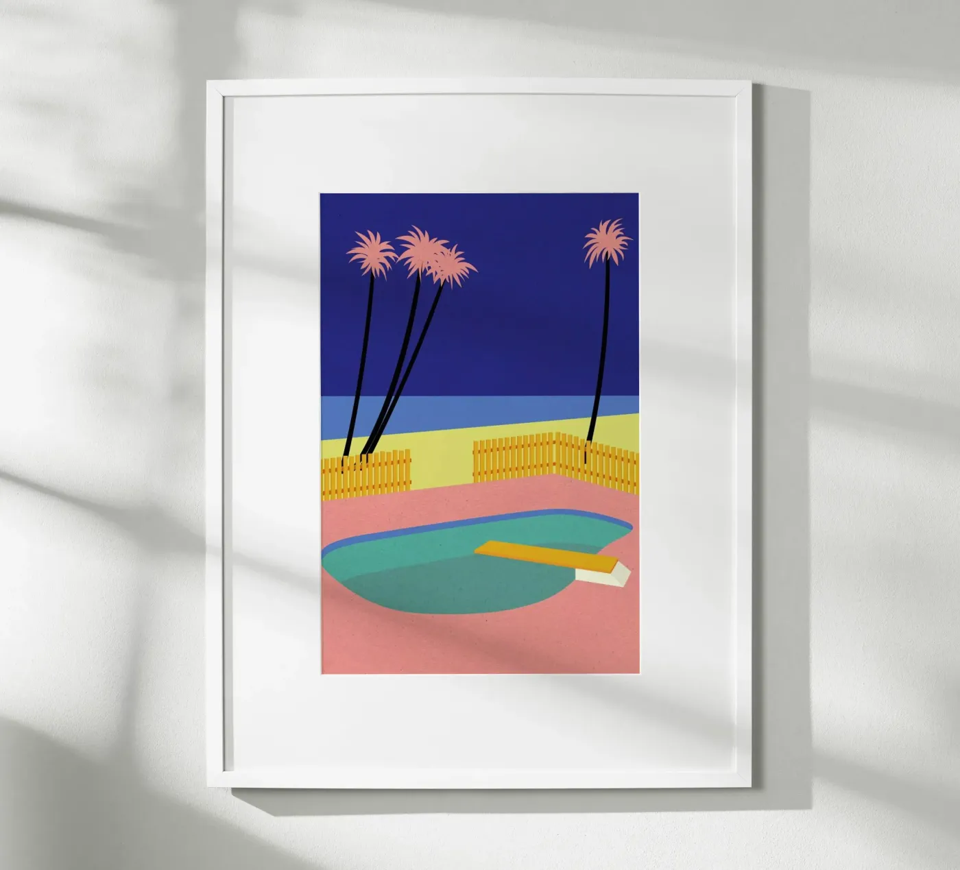 Malibu Beach poster da Rosi Feist