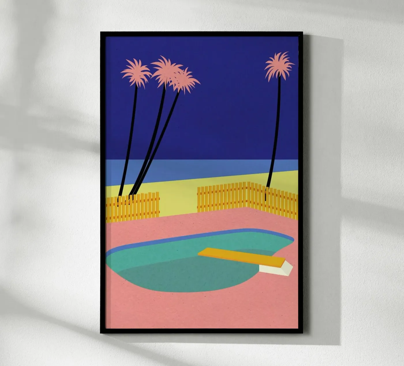 Malibu Beach poster da Rosi Feist