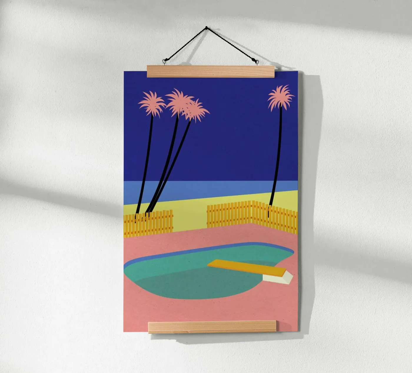 Malibu Beach poster da Rosi Feist