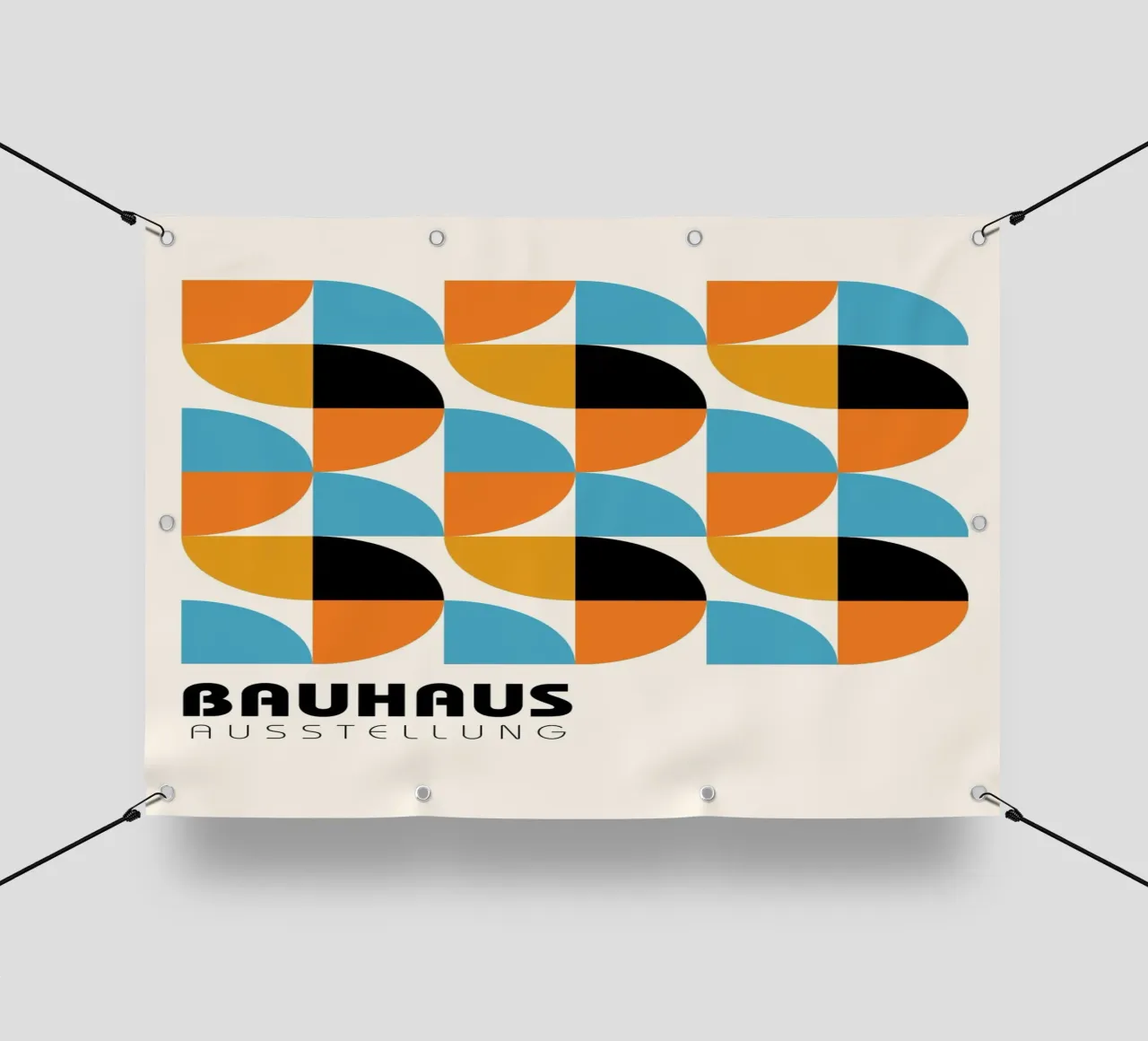 Bauhaus Exhibition Geometric - Mid-Century Modern Abstract pvc cover by NorwesClub