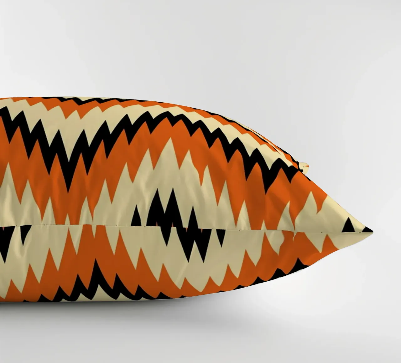 Zigzag Chevron Pattern - Arte murale moderna di design astratto cuscino da NorwesClub