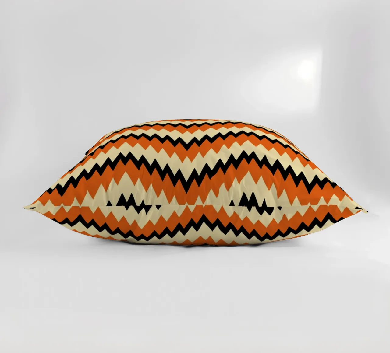 Zigzag Chevron Pattern - Arte murale moderna di design astratto cuscino da NorwesClub