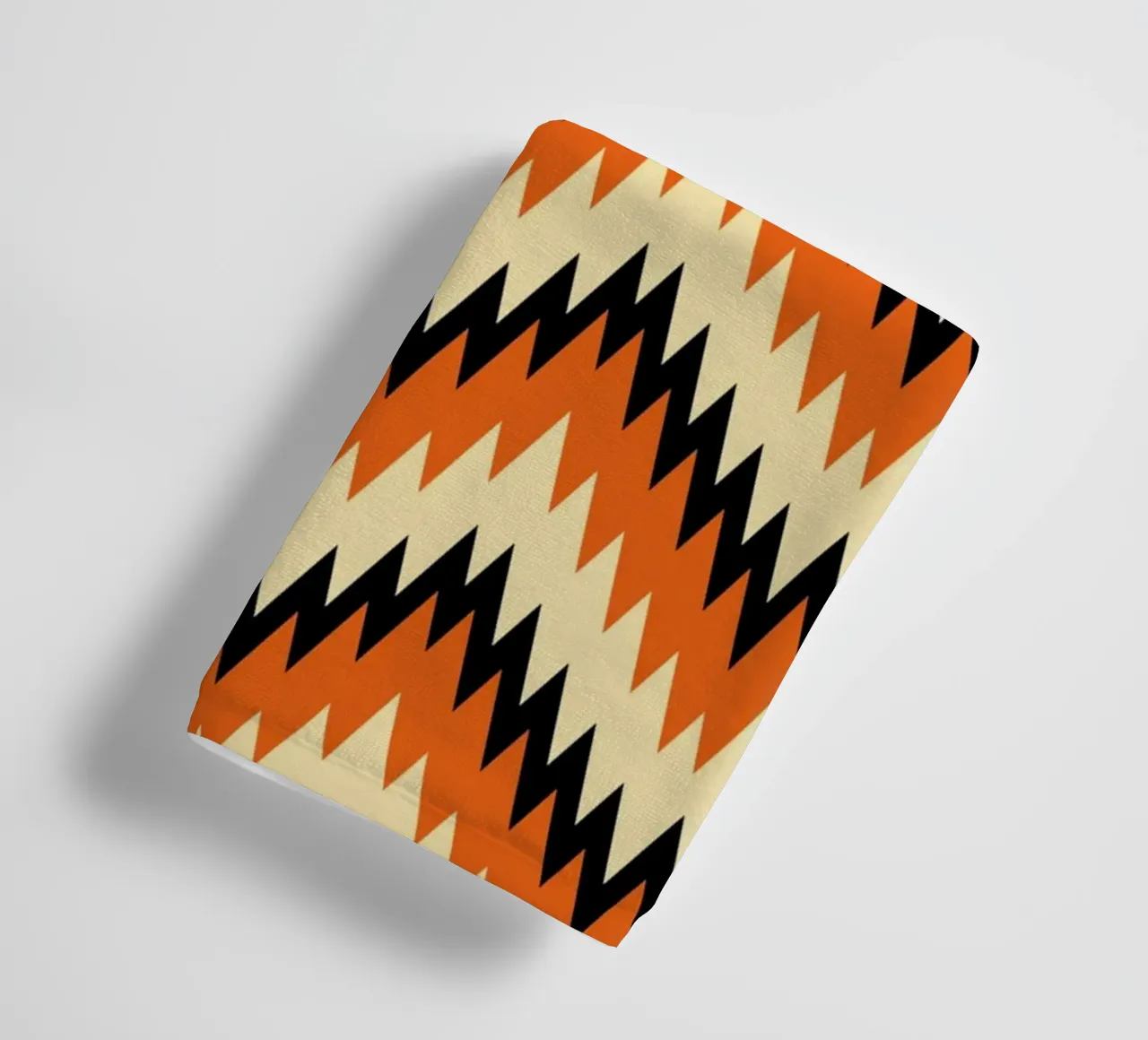 Zigzag Chevron Pattern - Modern Abstract Design Wall Art toalla de baño de NorwesClub