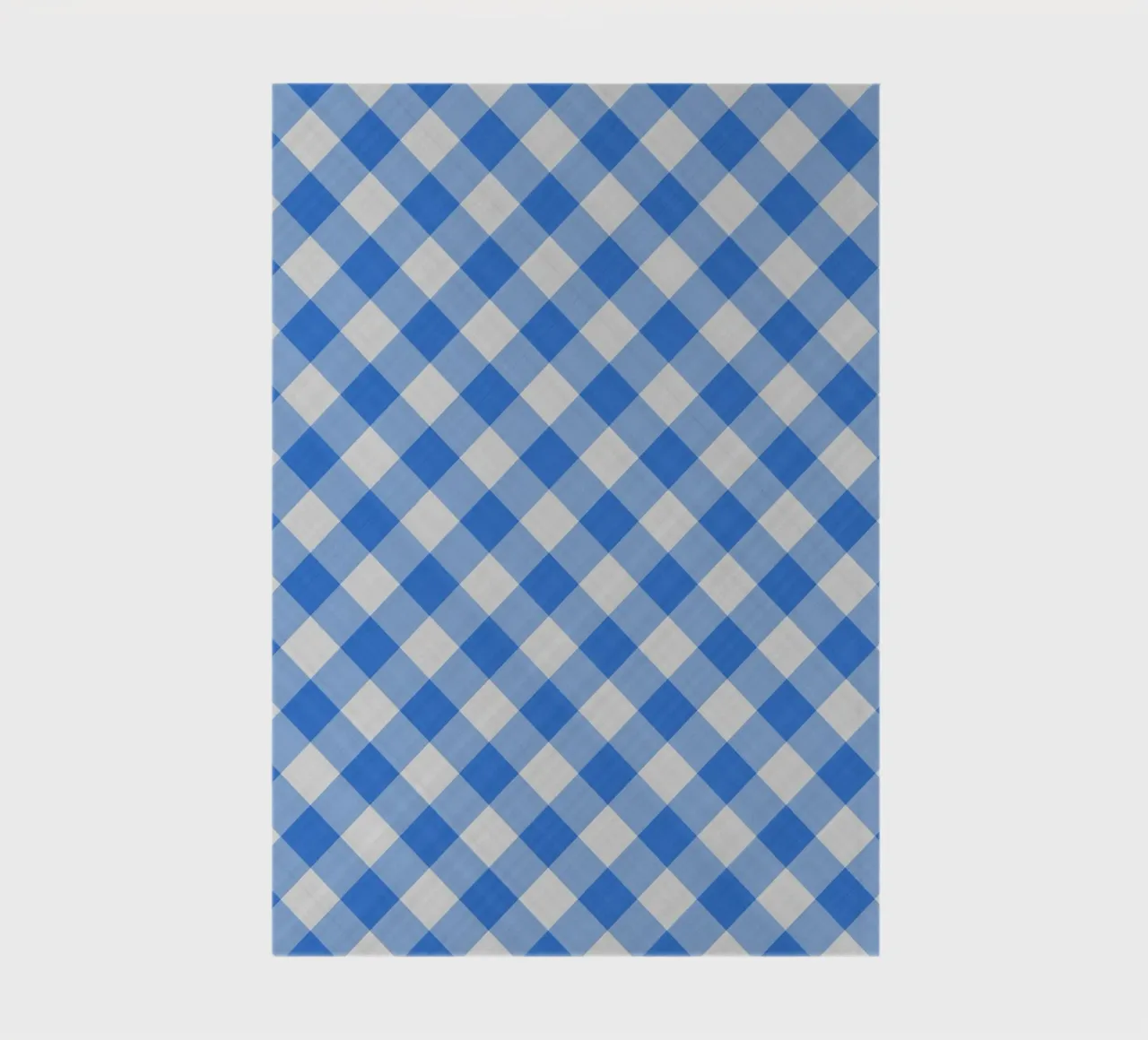 Gingham in Blue notebook by Happy Littles