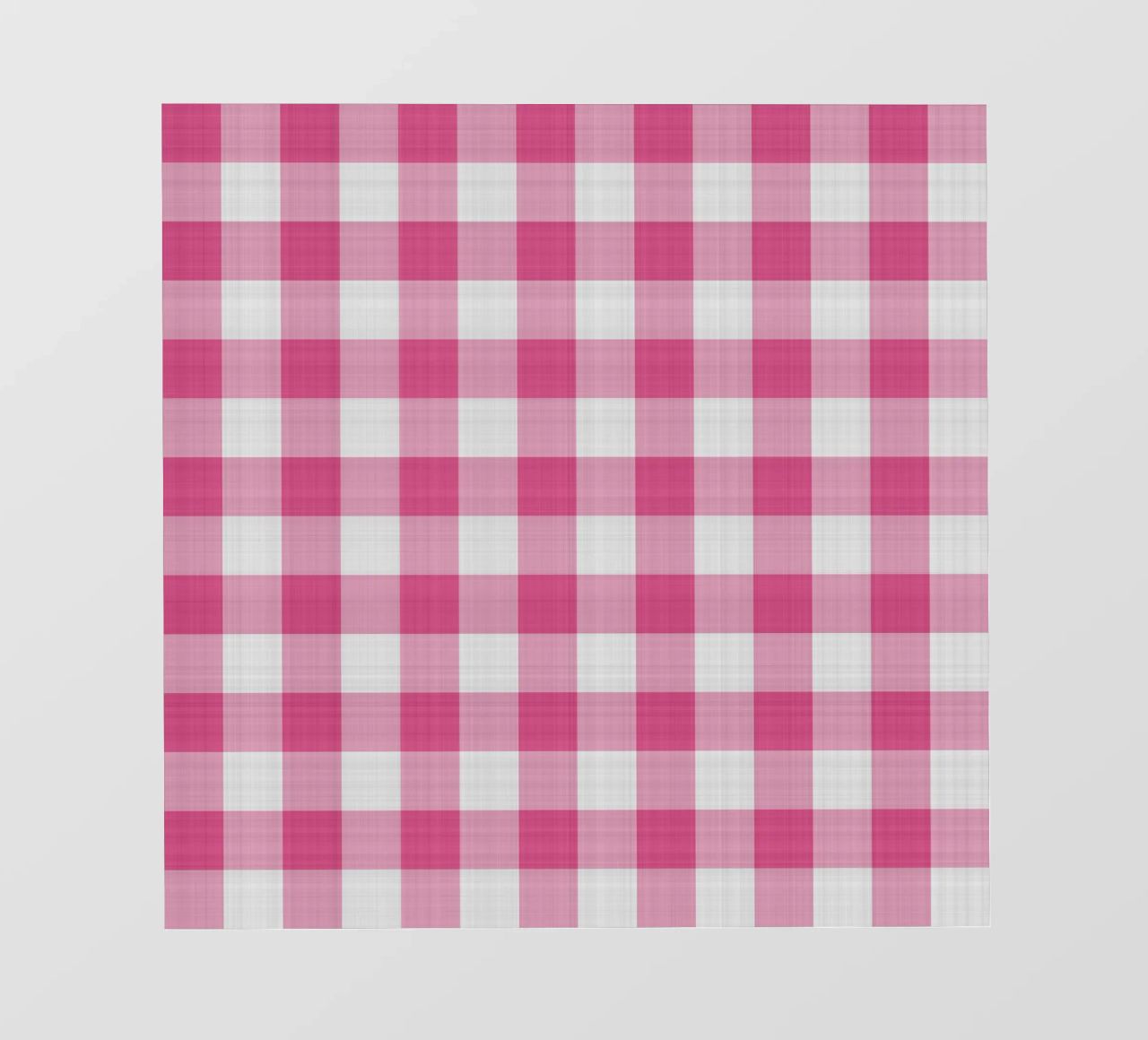 Gingham in rosa intenso grande pellicola backlit da Happy Littles