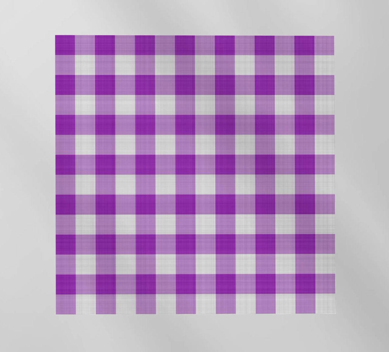 Gingham in viola chiaro grande pellicola backlit da Happy Littles