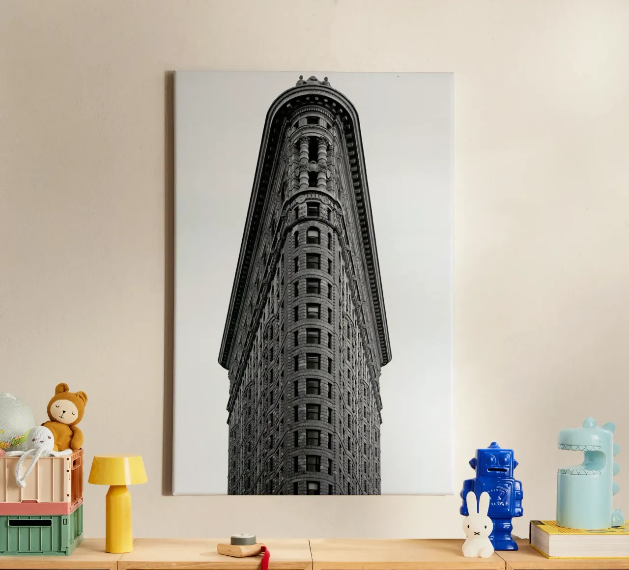 Nyc tela con Cornice a cassetta da Shot By Clint