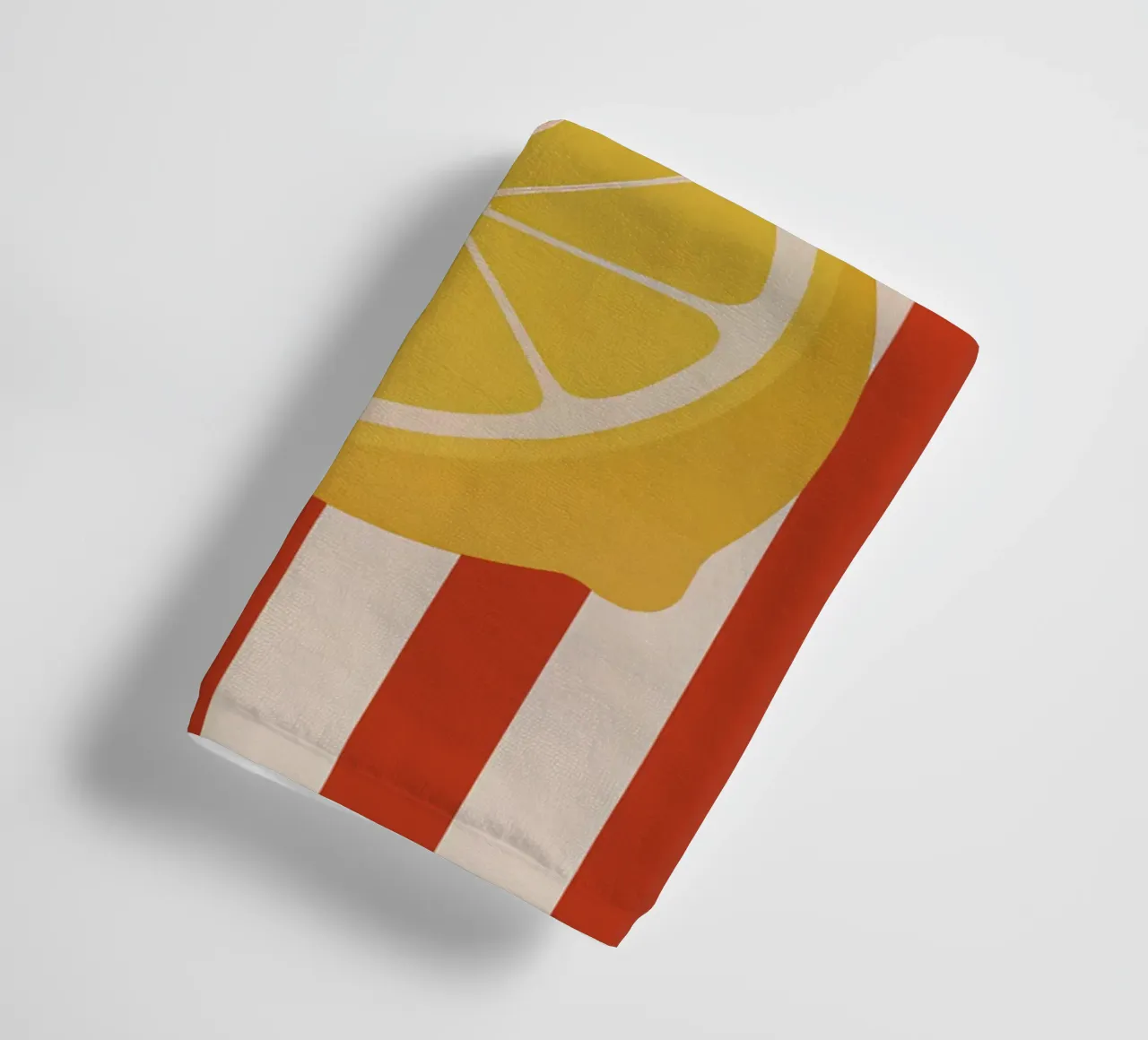 Zitrone Pop Art Handtuch von Attaboy Dsgn