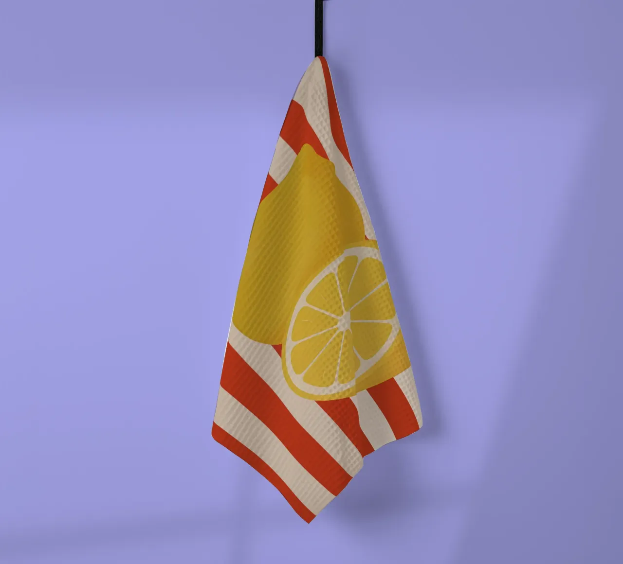 Zitrone Pop Art Geschirrtuch von Attaboy Dsgn