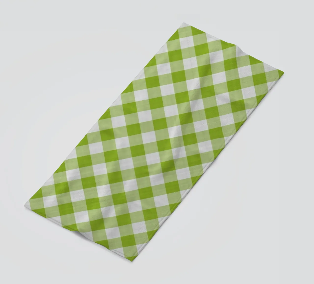 Gingham in verde telo mare da Happy Littles