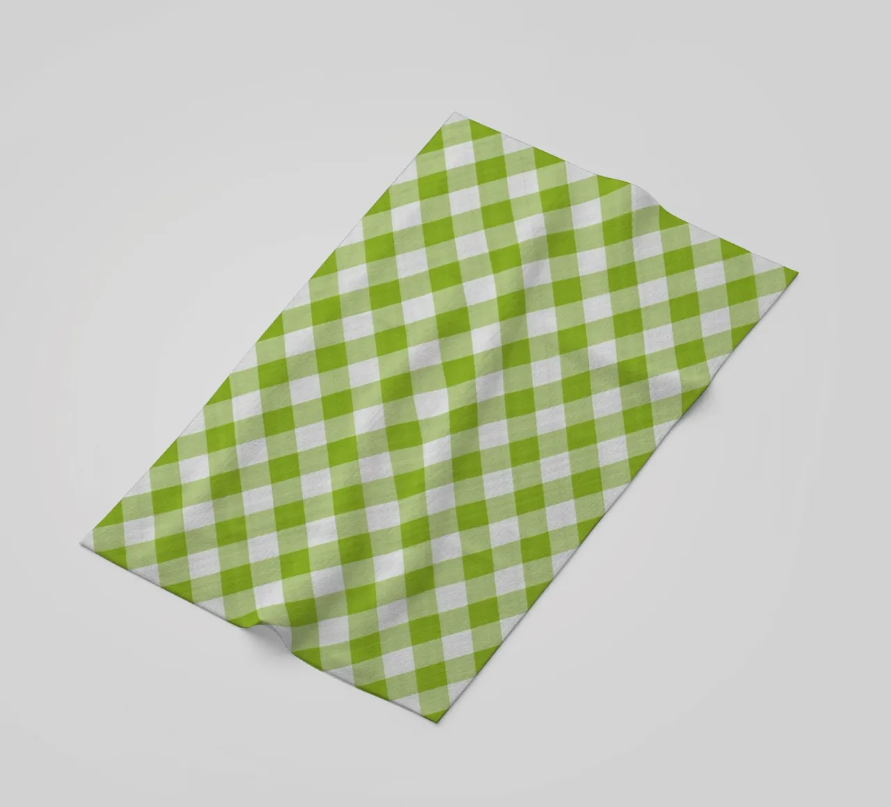 Gingham in verde telo mare da Happy Littles