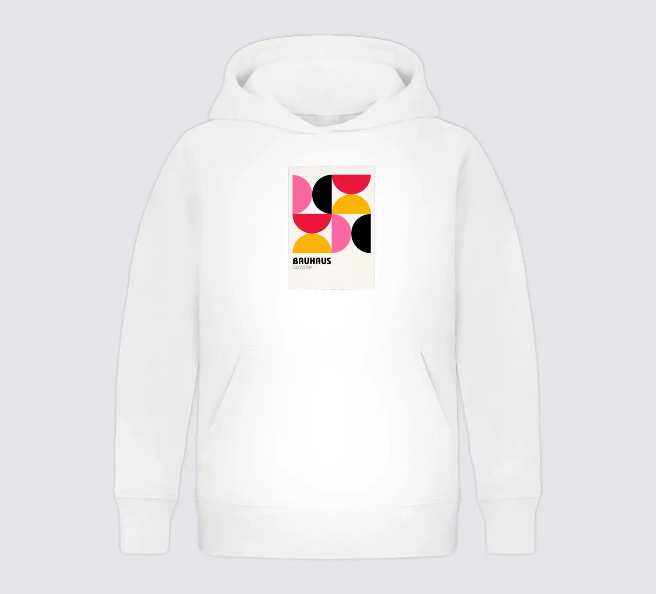 Bauhaus Alemania Pop - Geometric Abstract Art Print sudadera con capucha para niño de NorwesClub