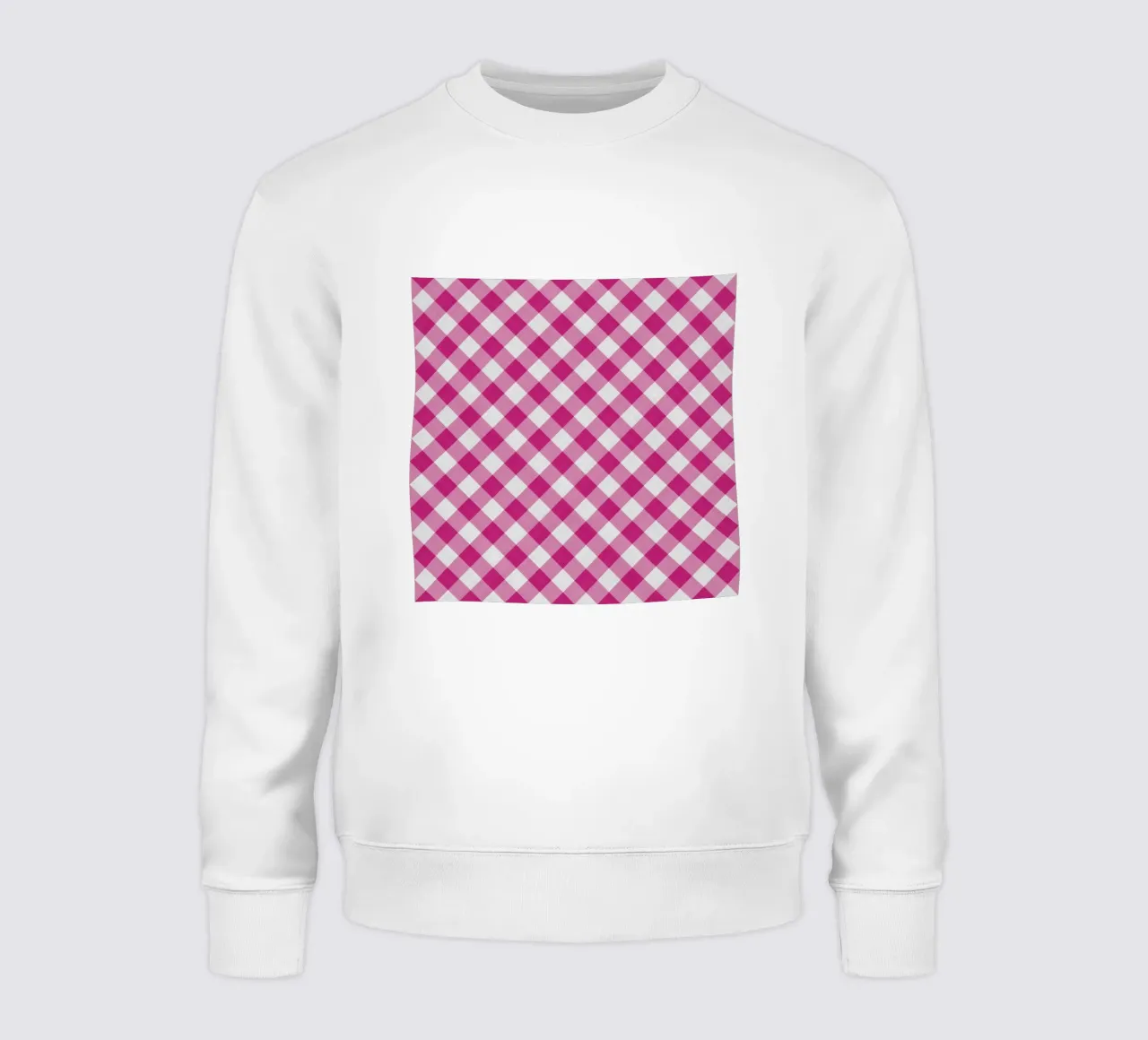 Gingham in rosa felpa da Happy Littles