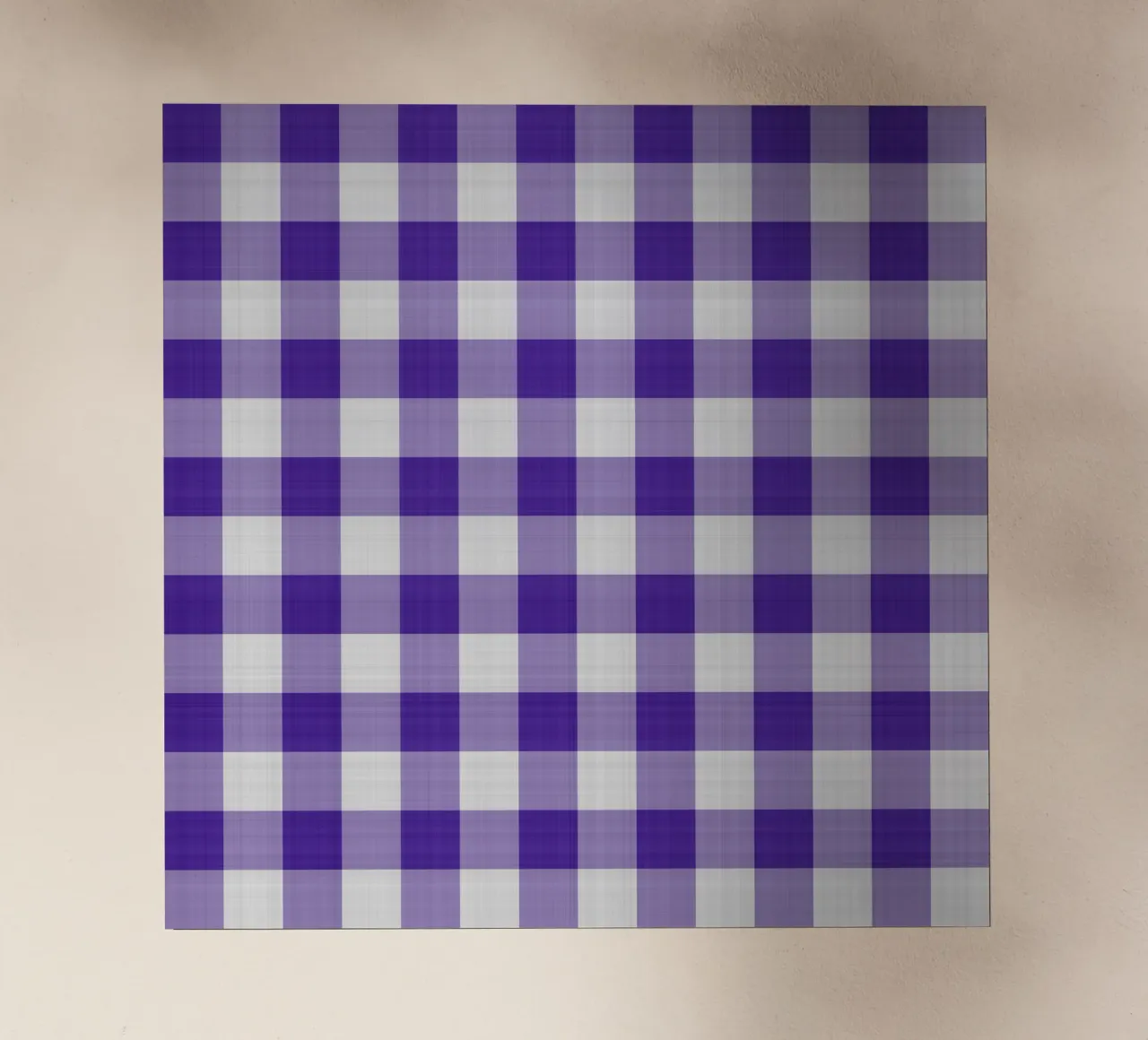 Gingham in viola grande pellicola backlit da Happy Littles