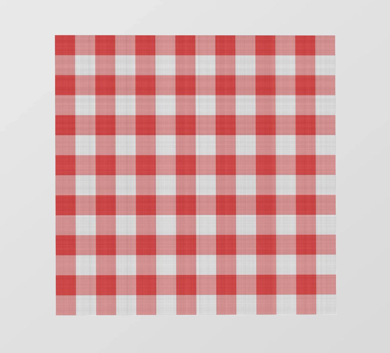 Gingham in rosso grande pellicola backlit da Happy Littles