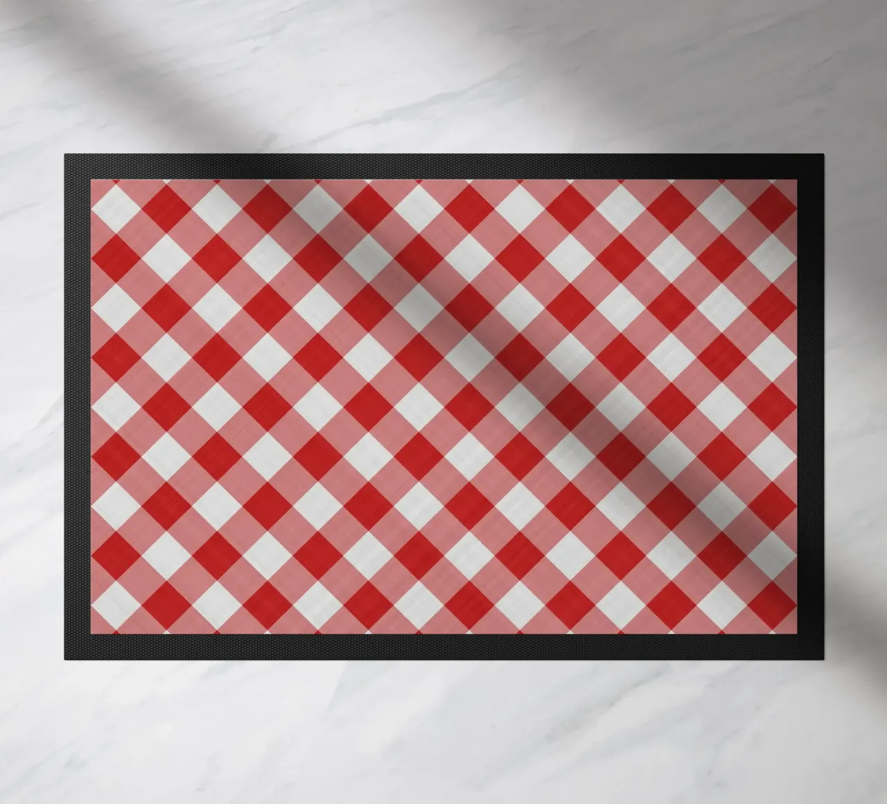 Gingham in rosso zerbino da Happy Littles