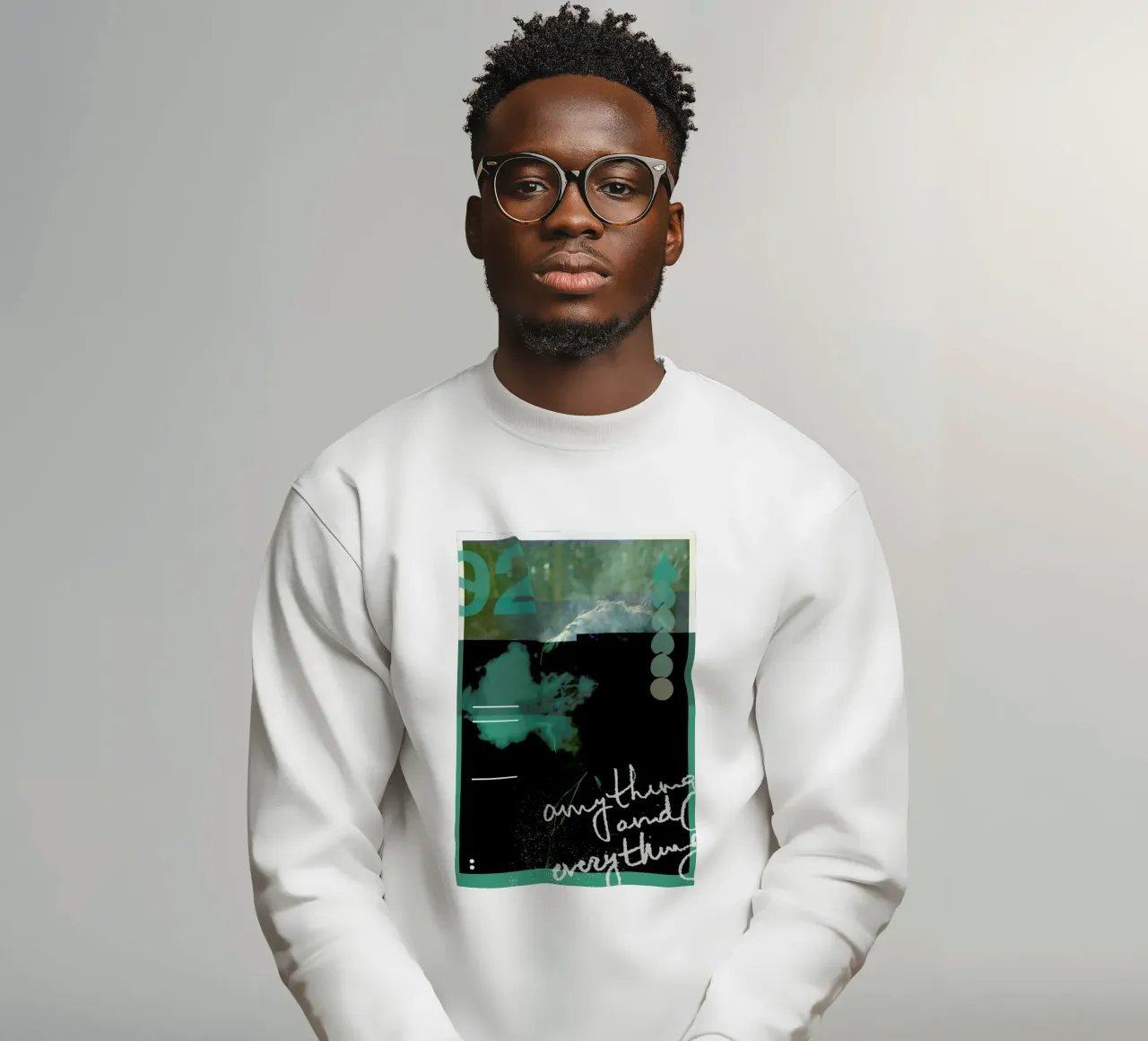 Glitch - Anything and Everything sweatshirt van Ash Nico