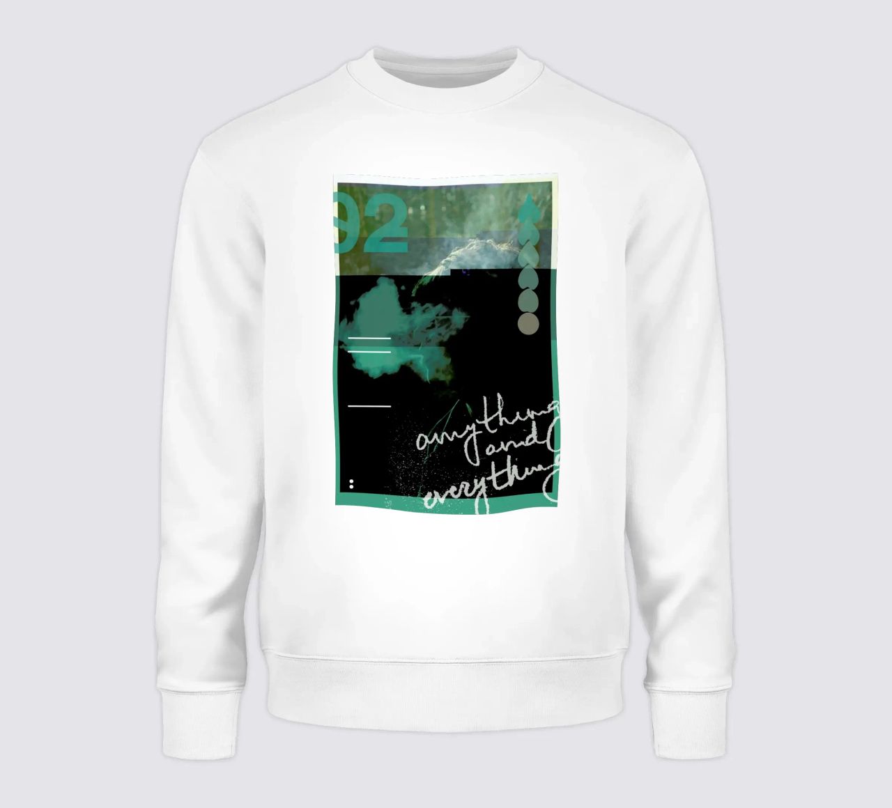 Glitch - Anything and Everything felpa da Ash Nico