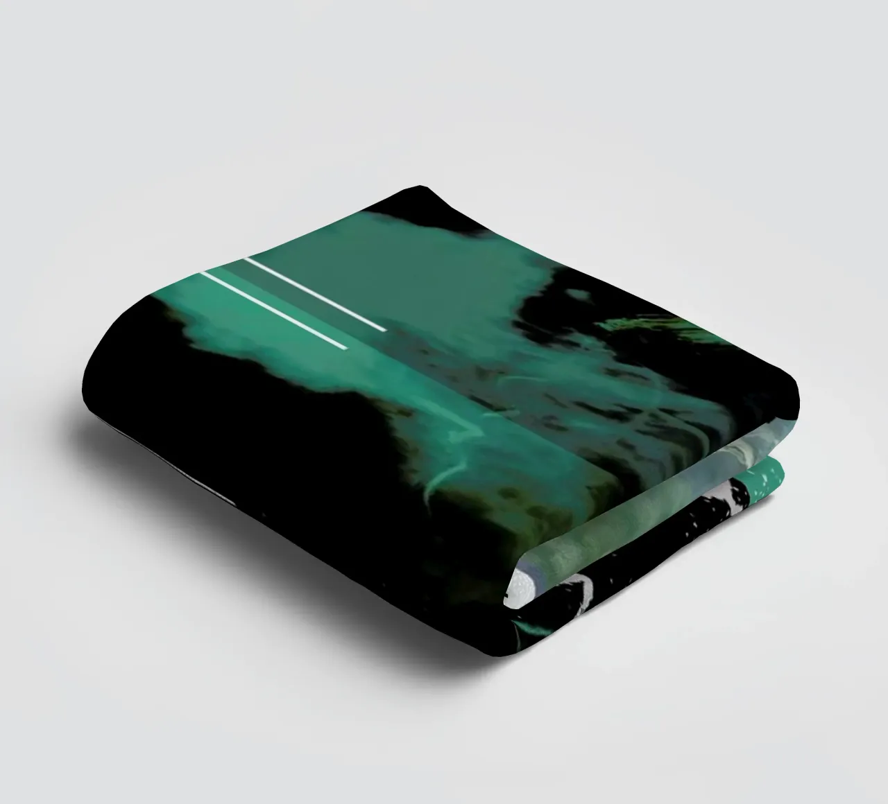 Glitch - Anything and Everything asciugamano da bagno da Ash Nico