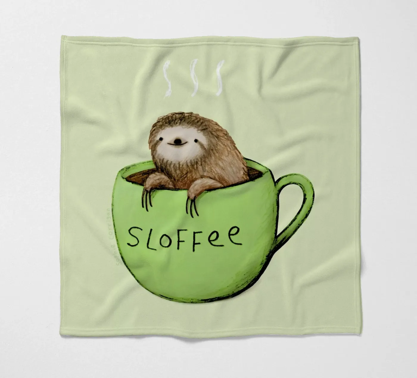 Sloffee Fleecedecke von Sophie Corrigan
